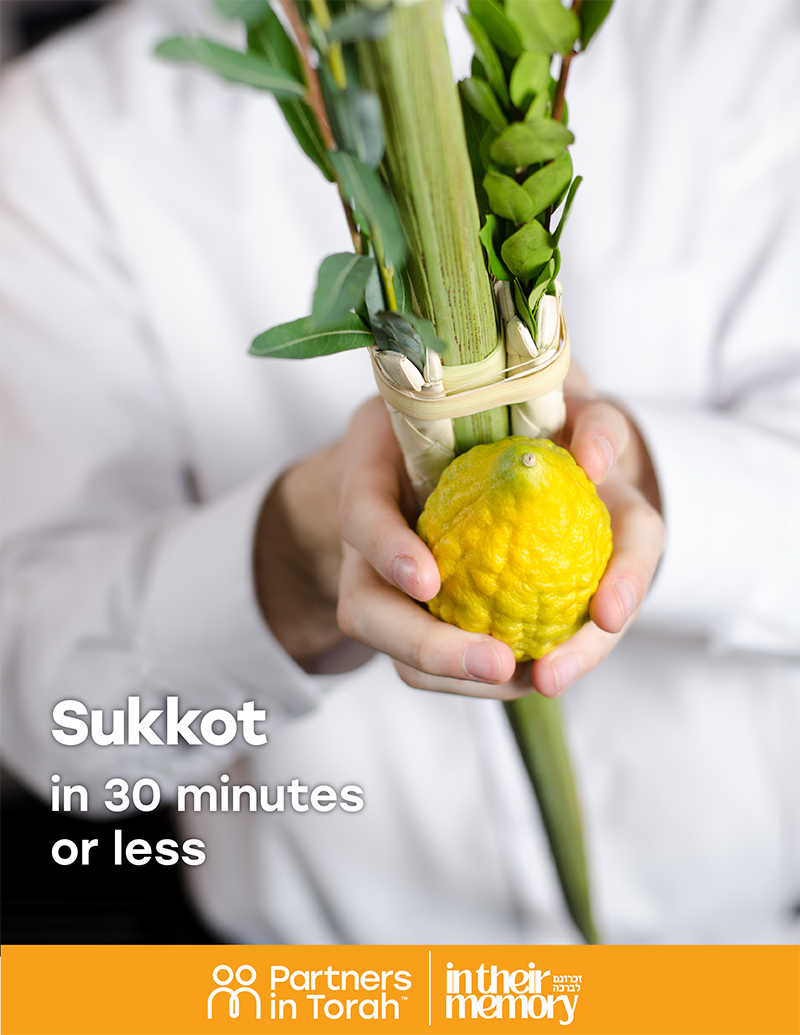 Jewish Wisdom Series: Sukkot in 30 Minutes