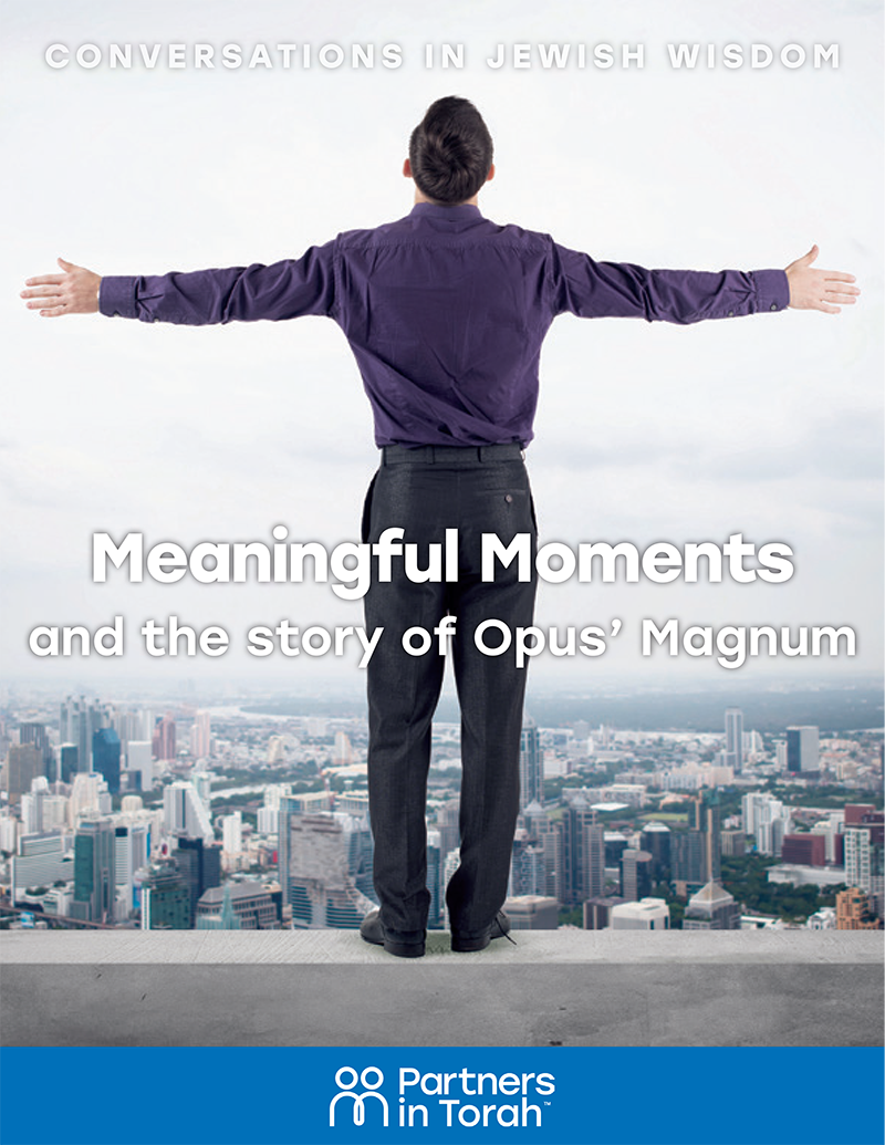 Jewish Wisdom Series: Meaningful Moments